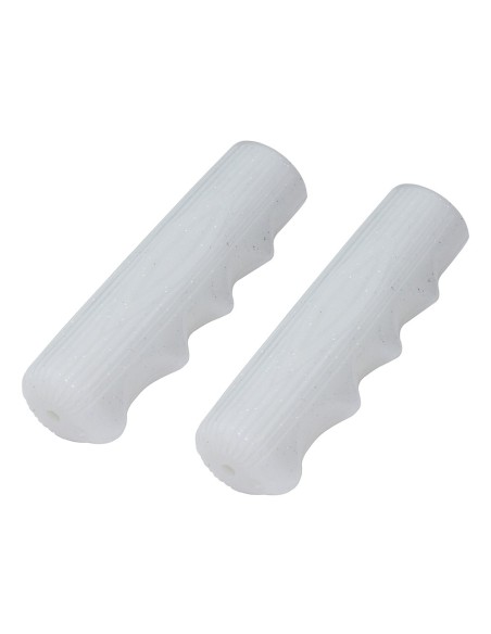 Grips 7/8 long 115mm Kraton Rubber 212 Sparkle/White.